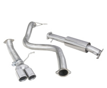 Ford Fiesta Mk7 ST180 & ST200 13- 3 Dubbla Utblås Catback Sportavgassystem (Venom Range - Låg ljudvolym) Cobra Sport